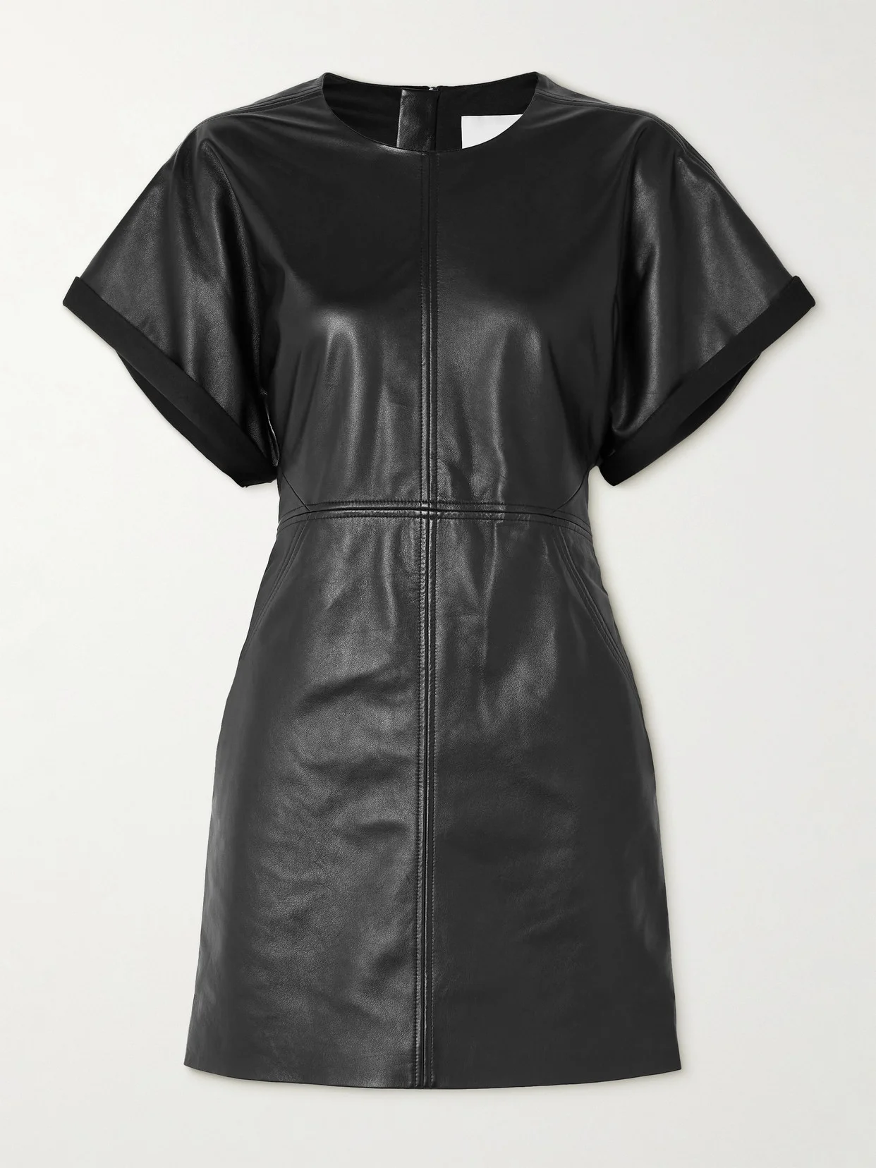 Faustilia Leather Mini Dress - 1