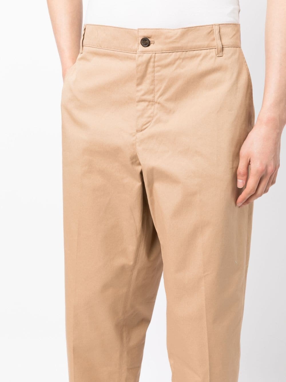 straight-leg tailored trousers - 5