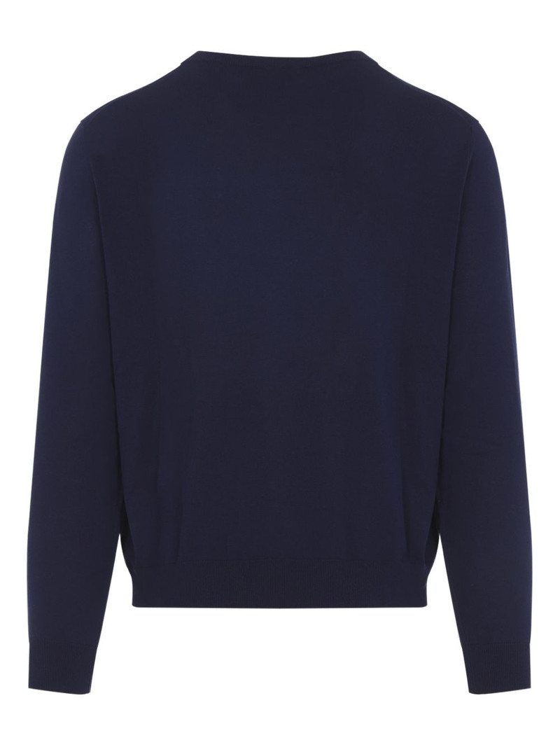 Etro embroidered round-neck sweater outlook