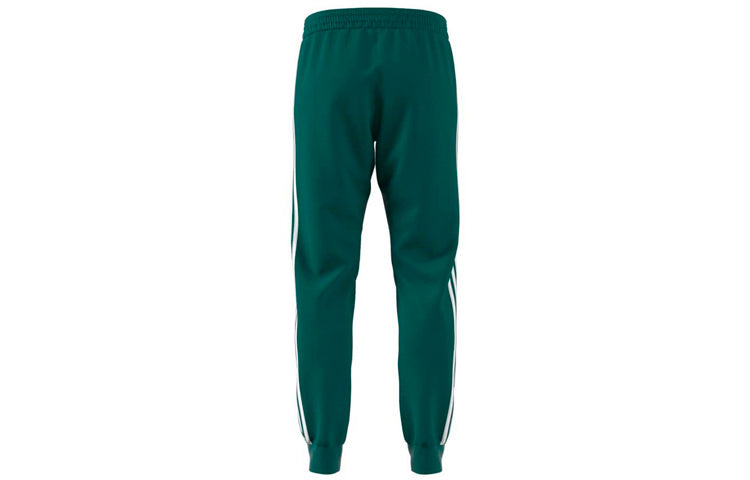 adidas originals Sst Tp Logo Embroidered Sports Pants Green EJ9701 - 2