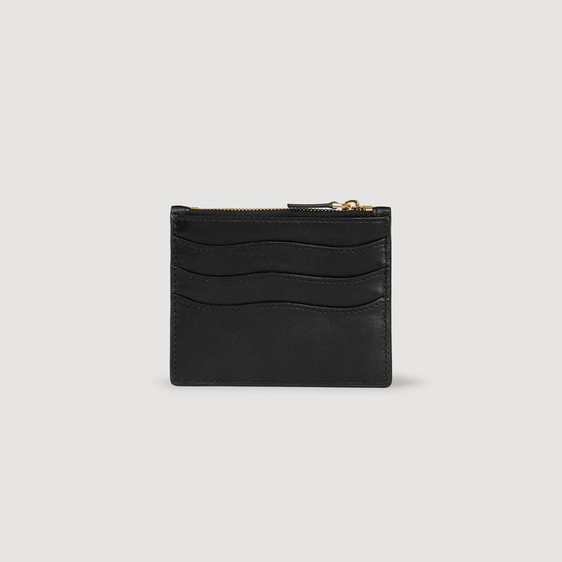 LEATHER AND SUEDE CARDHOLDER 3