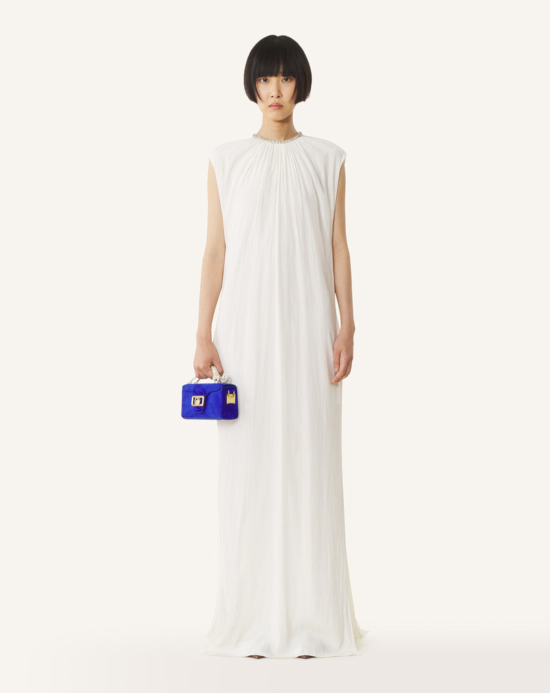 Lanvin NANO PENCIL CAT LEATHER BAG outlook