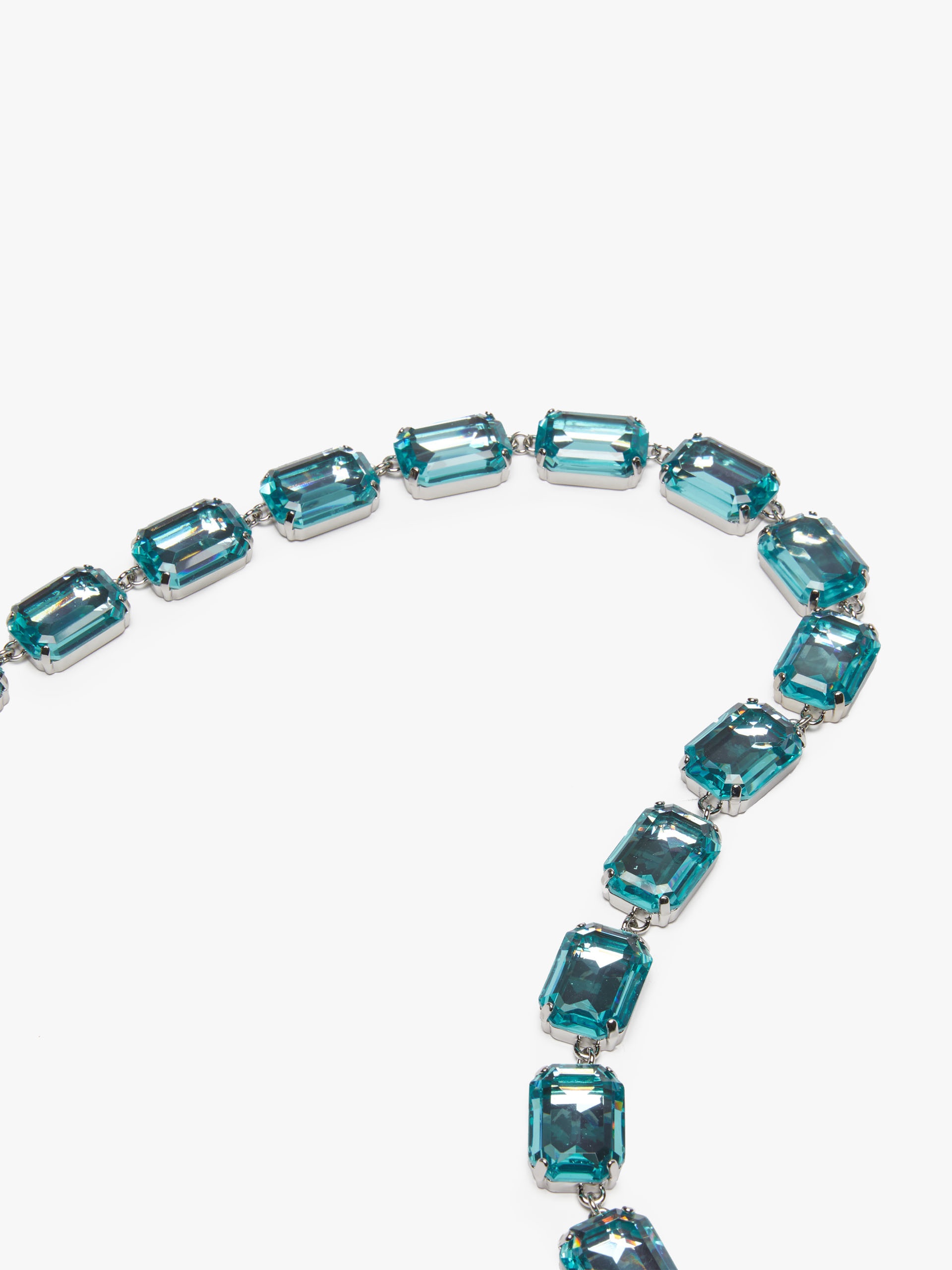 MERLOT Long necklace with bezels - 2