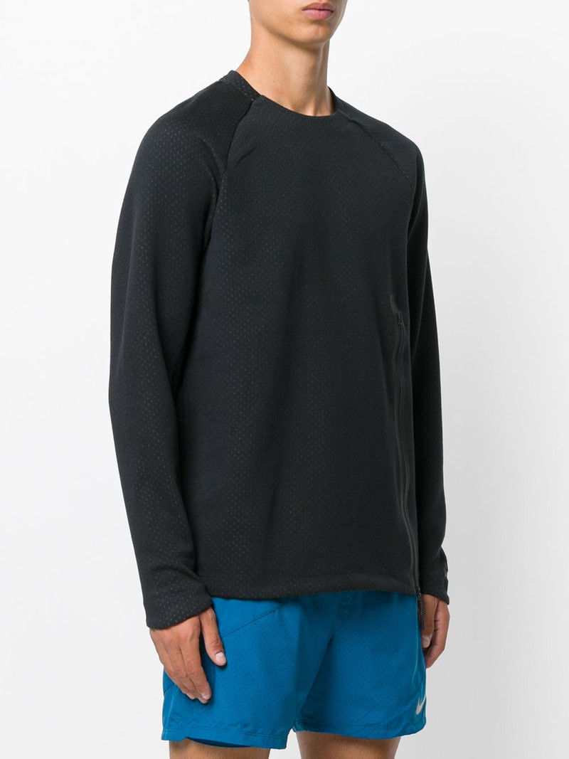 crew-neck tech fleece sweatshirt 3