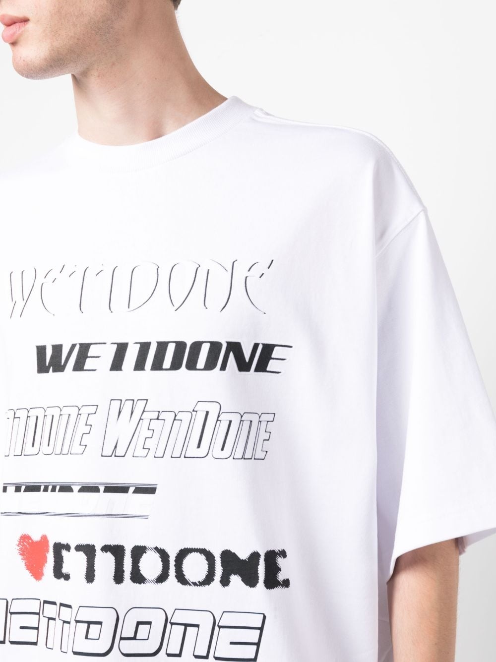 logo-print cotton T-shirt - 5