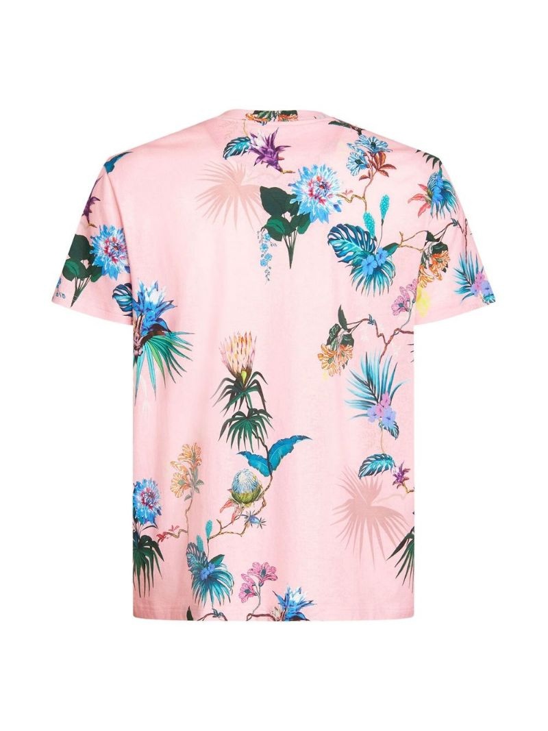 all-over floral-print T-shirt - 5