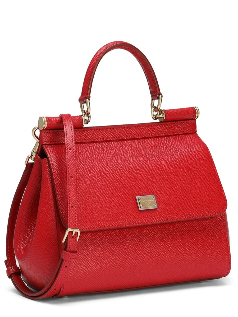 SICILY MEDIUM LEATHER HANDBAG - 2