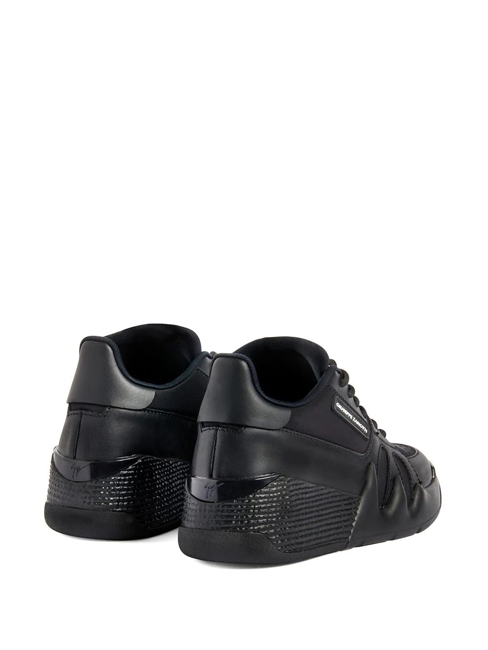 Talon leather low-top sneakers - 3