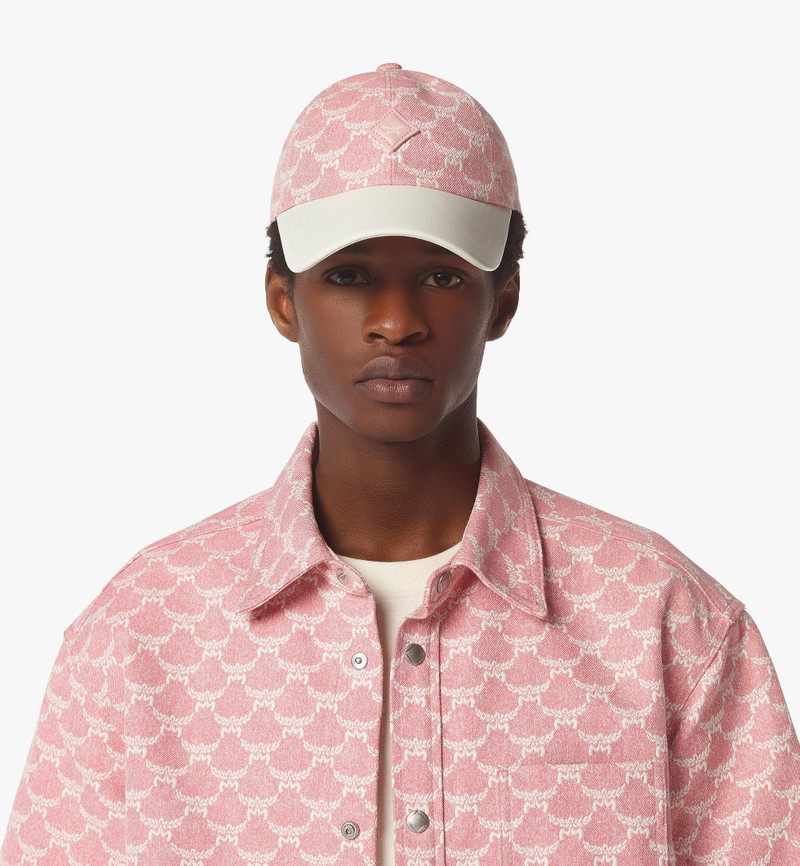 MCM Classic Cap in Lauretos Denim Jacquard outlook