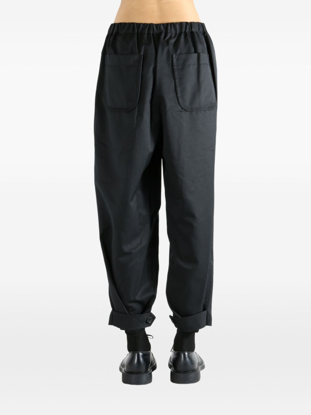pleated pocket trousers - 4