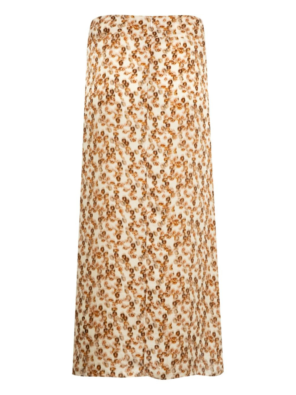 Lisanne floral-print midi skirt - 2