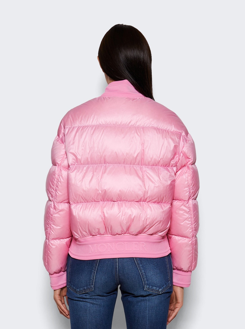 Merlat Puffer Bomber Jacket Pink - 5