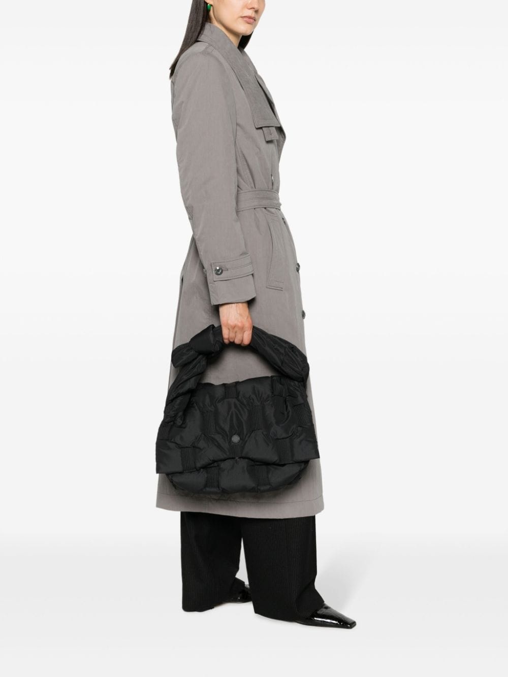 Square Cushion padded tote bag - 2