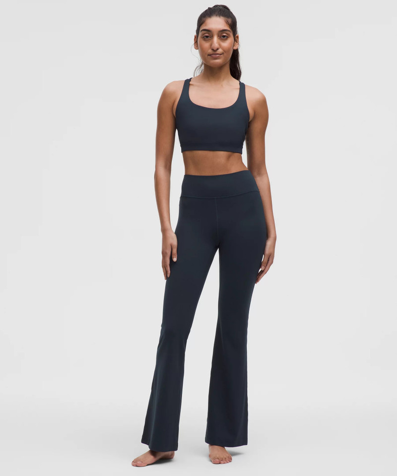lululemon Groove High-Rise Nulu Flared Pant *Short outlook