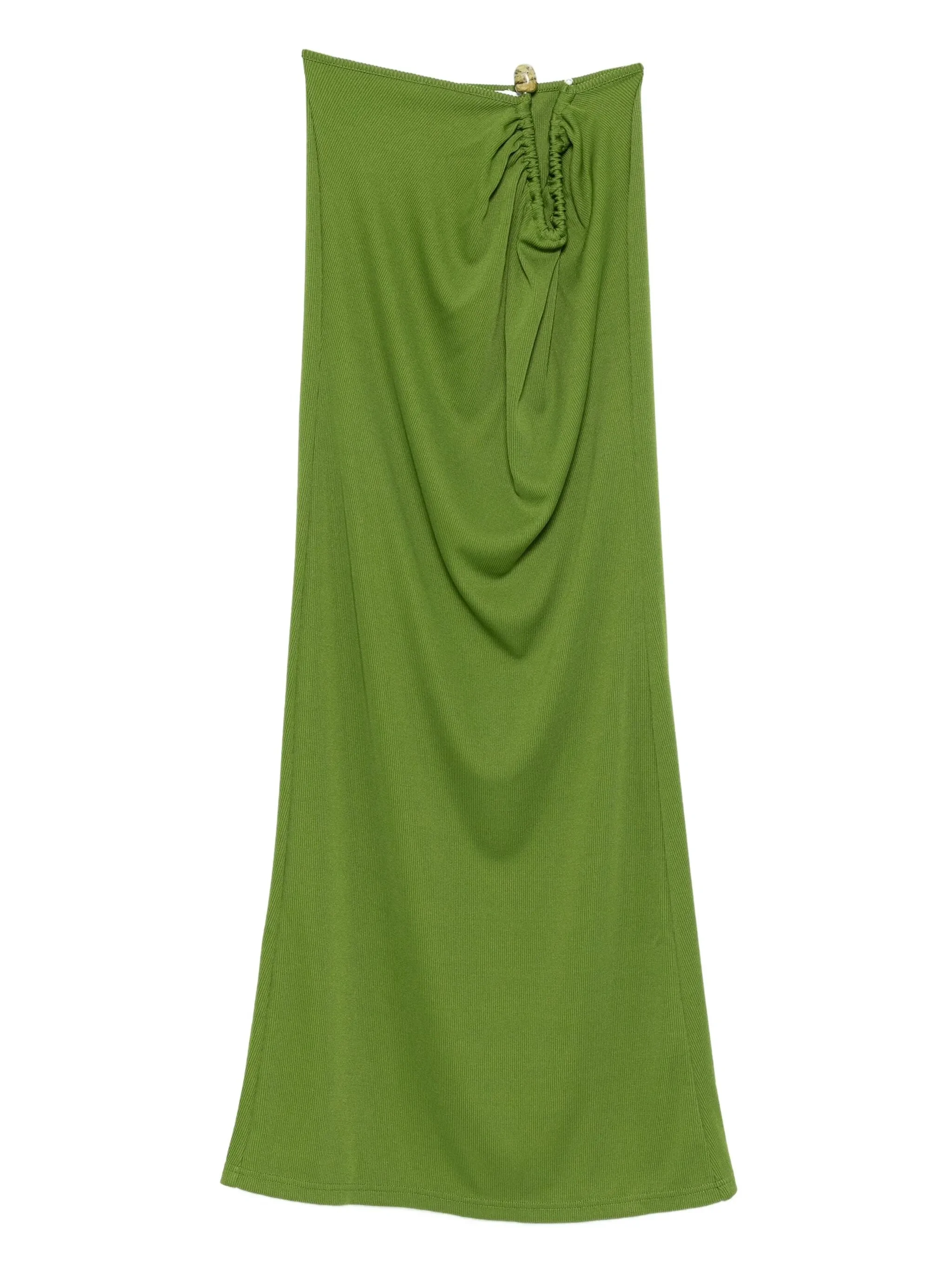 Christopher Esber Ribbed Gathered-effect Skirt - 1