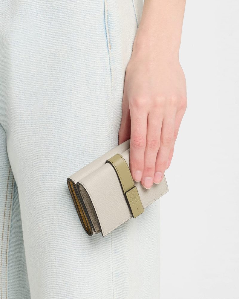 Loewe Trifold Wallet in Soft Grained Leather outlook
