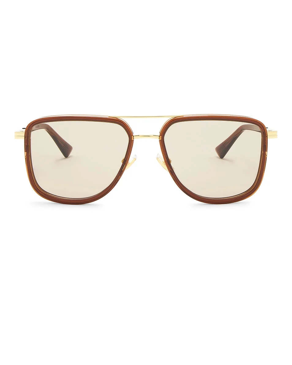 Metal Combi Pilot Sunglasses - 1