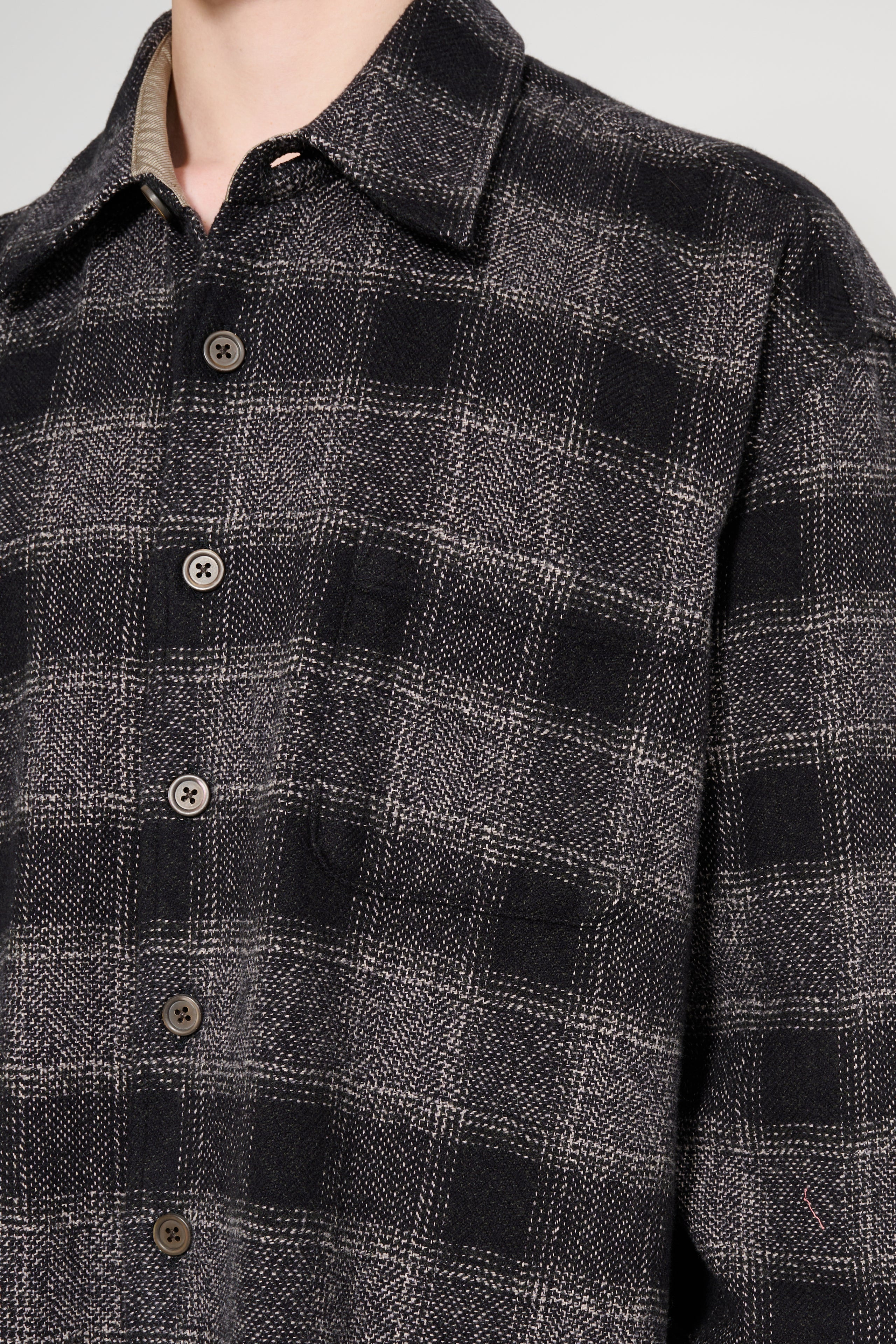OUR LEGACY ABOVE SHIRT OAKLAND LOW TWIST CHECK - 5