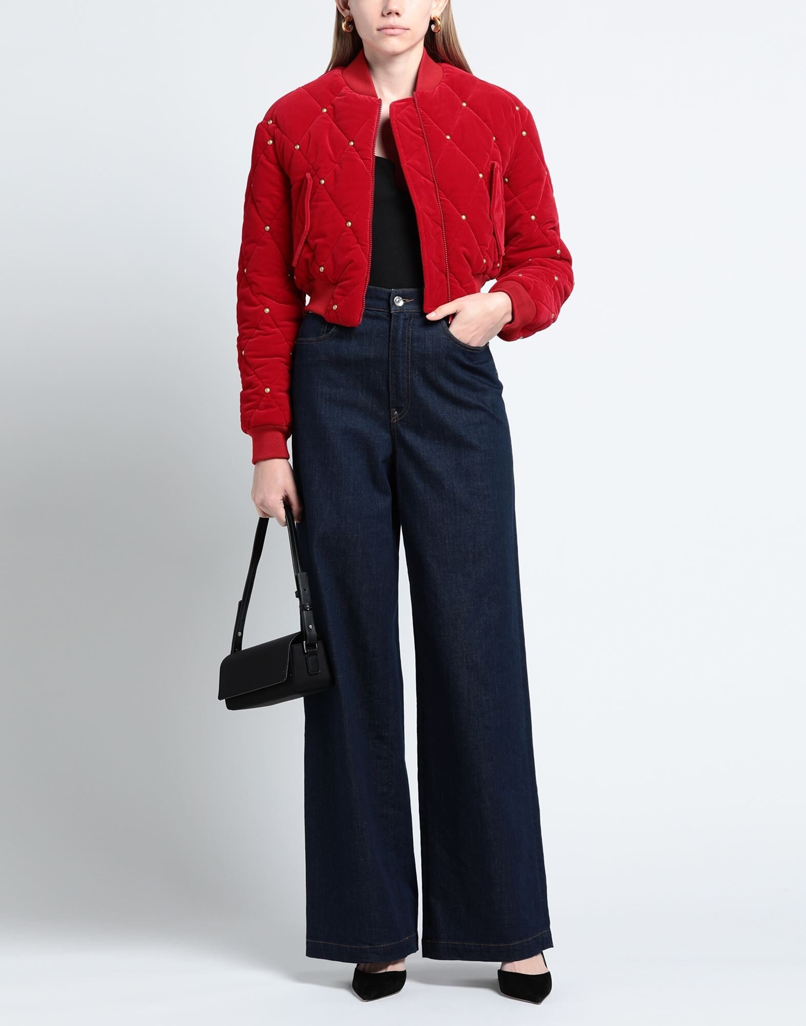 Red Women's Bomber - 3