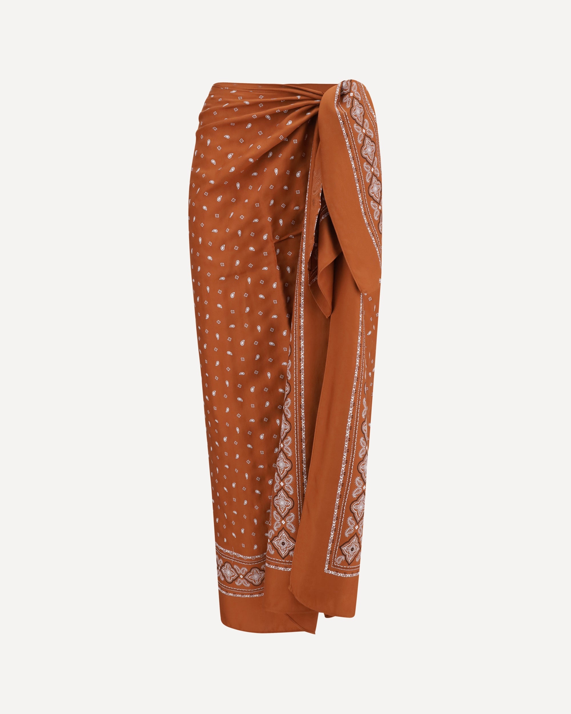 Bandana pattern pareo Skirt - 1