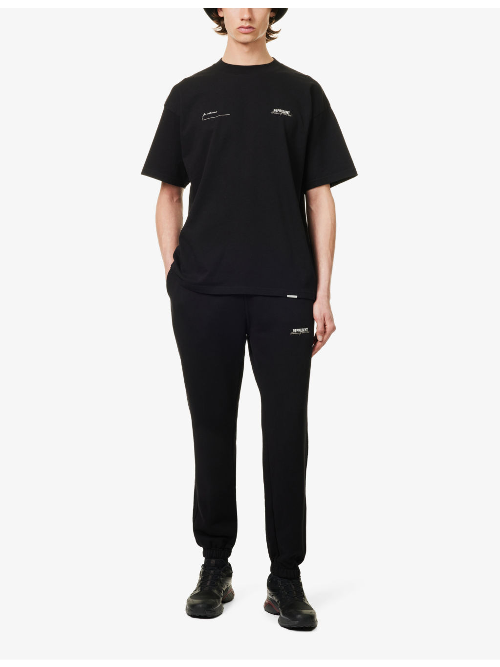 Patron of the Club brand-print cotton-jersey T-shirt - 2