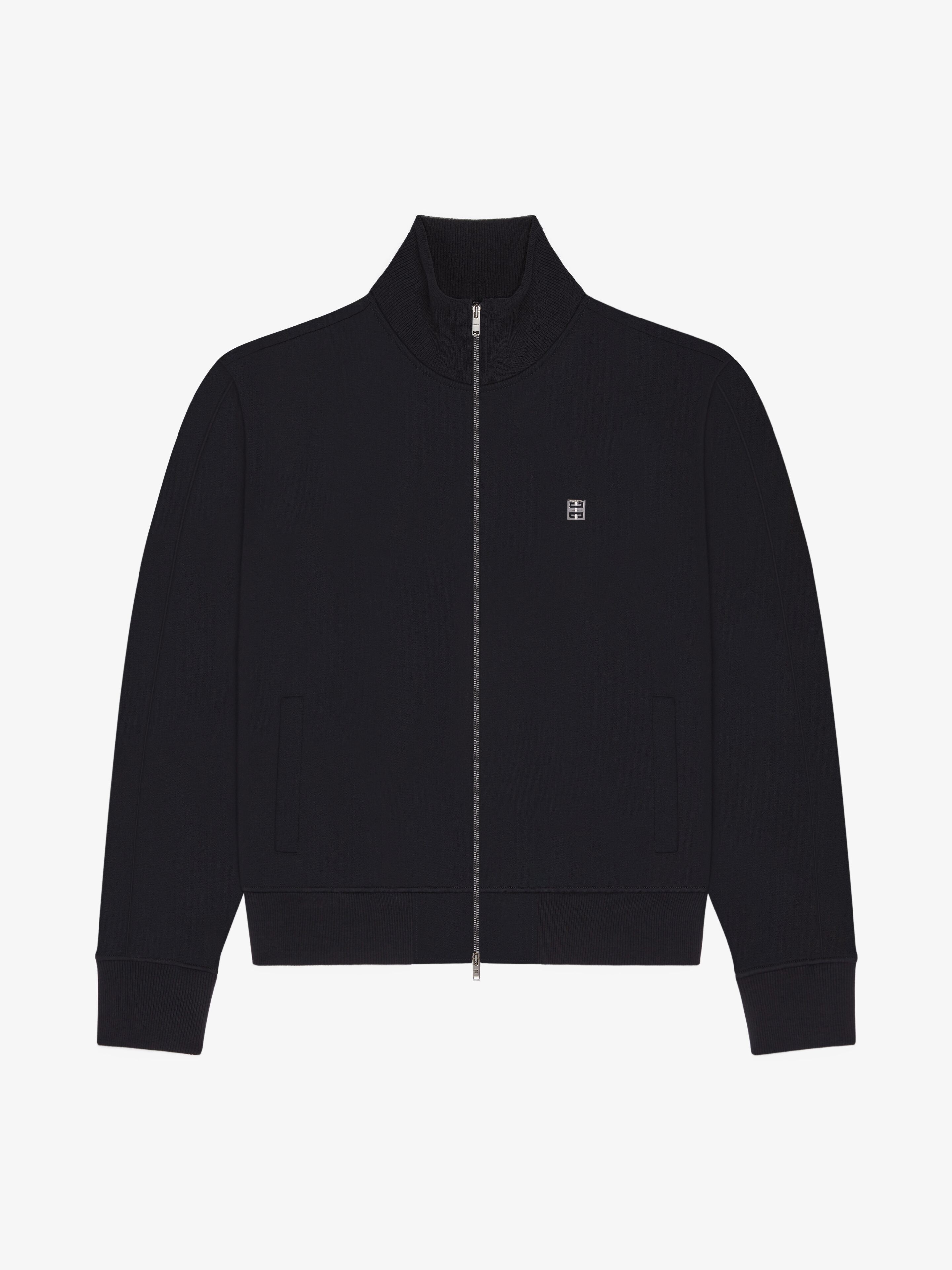 TRACKSUIT JACKET IN FLEECE WITH 4G DETAIL - 1