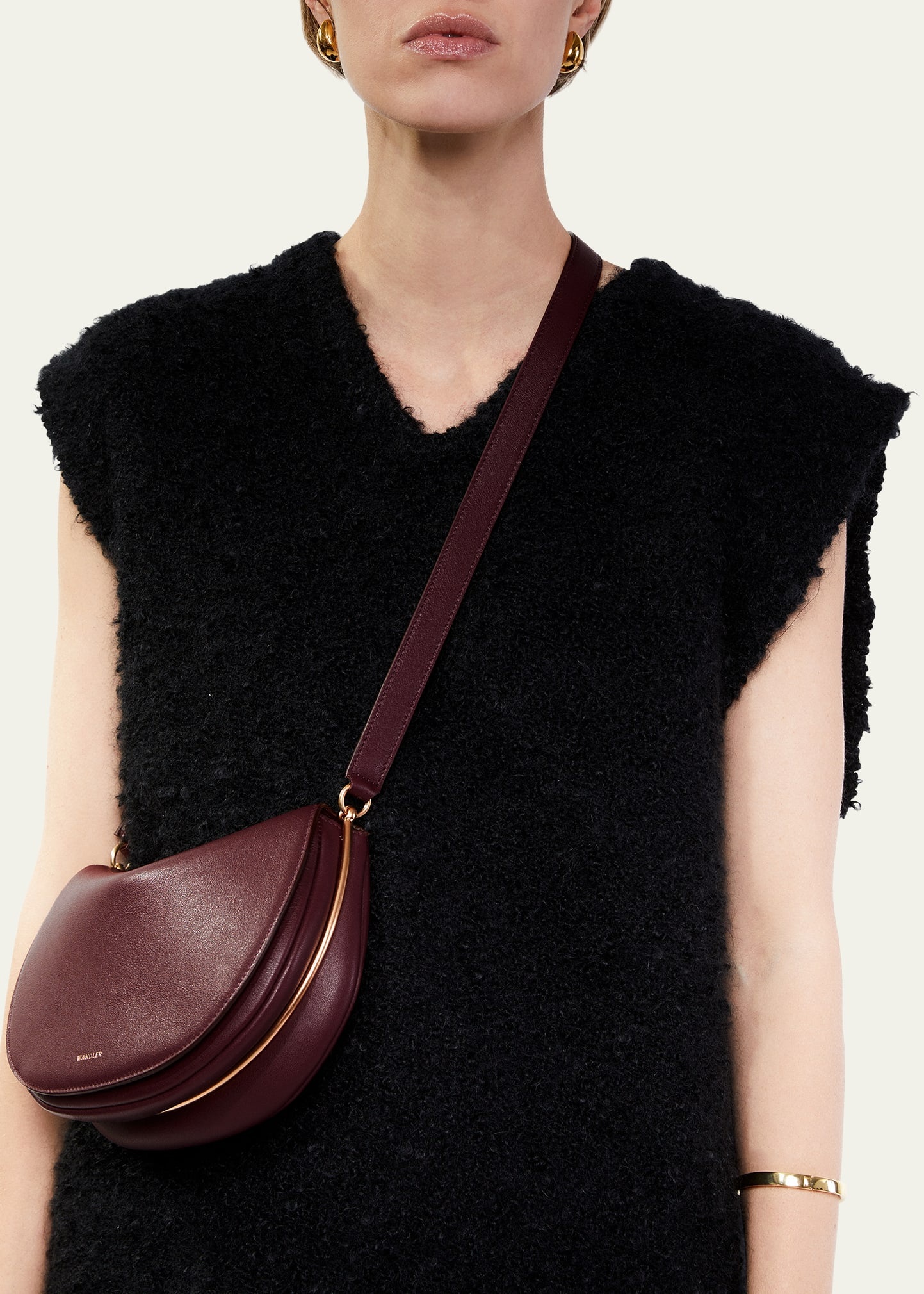 Kate Flap Leather Crossbody Bag - 2