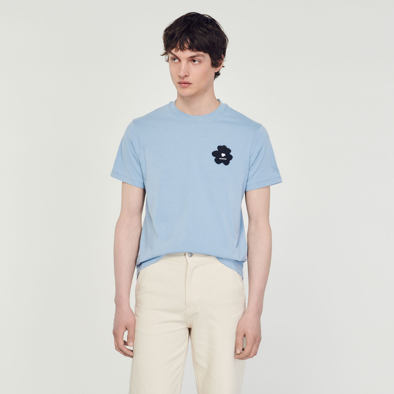 Flower patch T-shirt 5