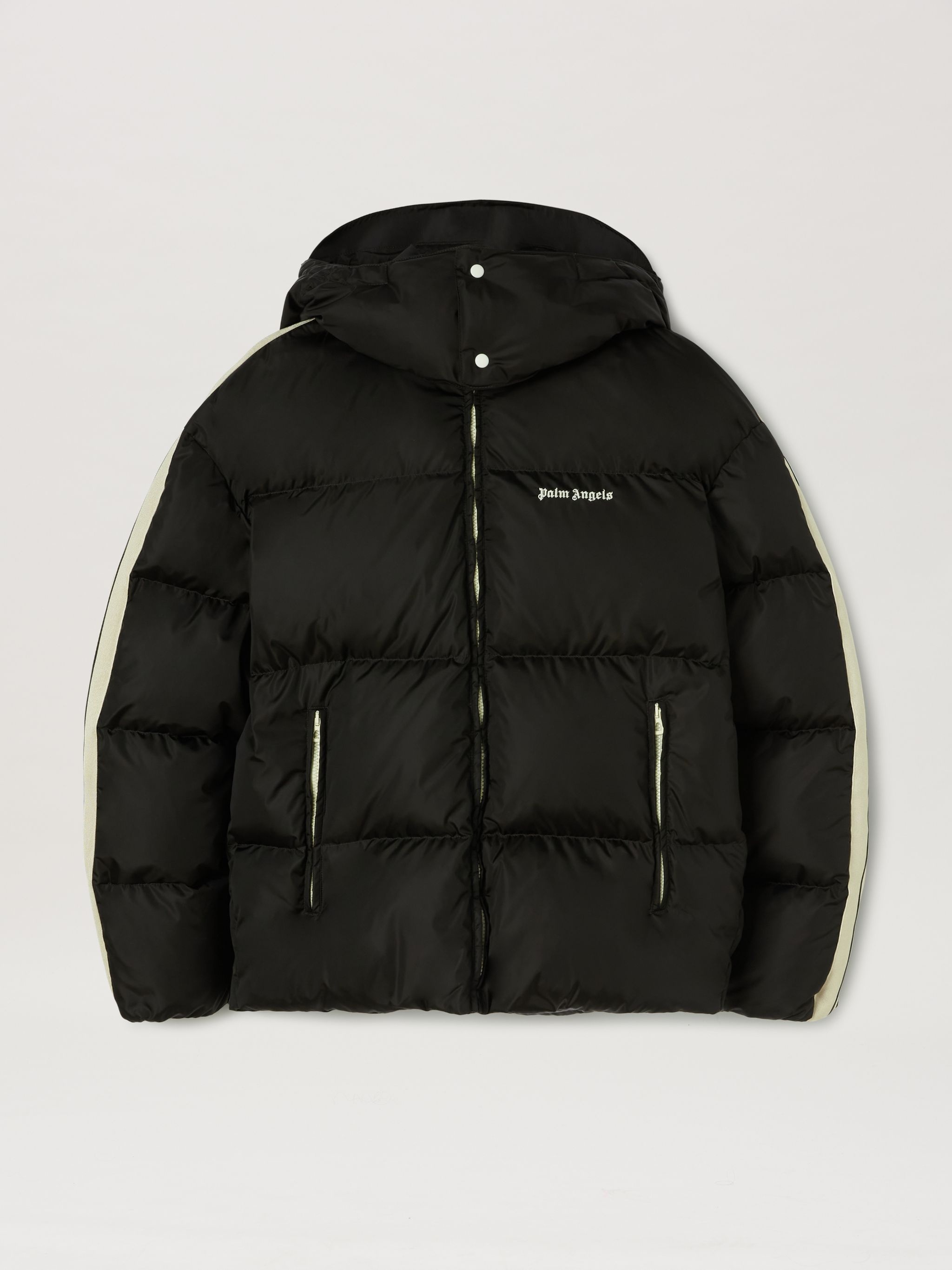 Hooded Track Down Jacket - 1