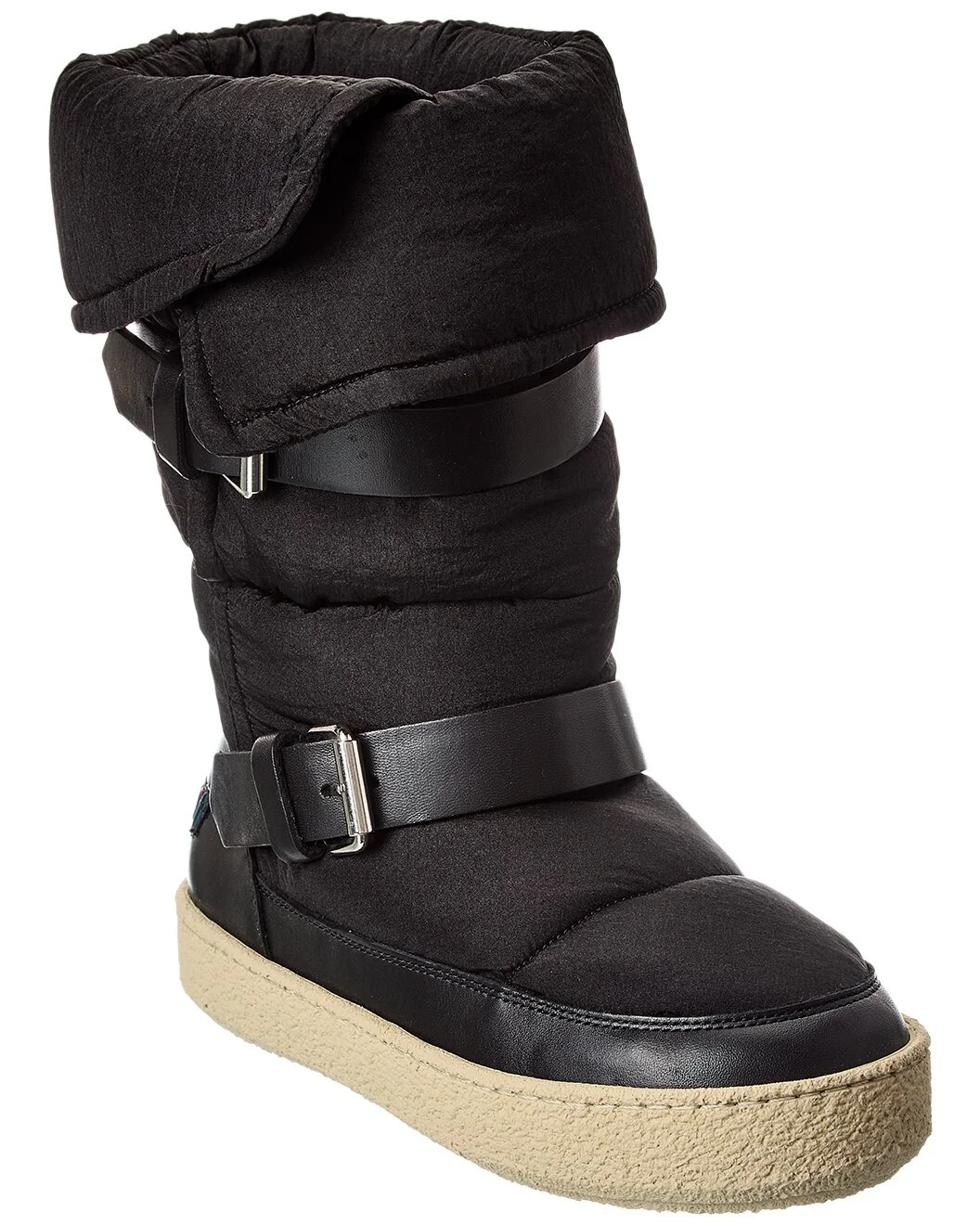 Isabel Marant Zenora Nylon & Leather Snow Boot - 1