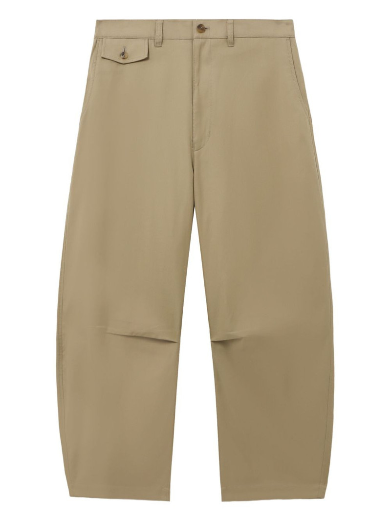 Triple Layer wide-leg trousers 1