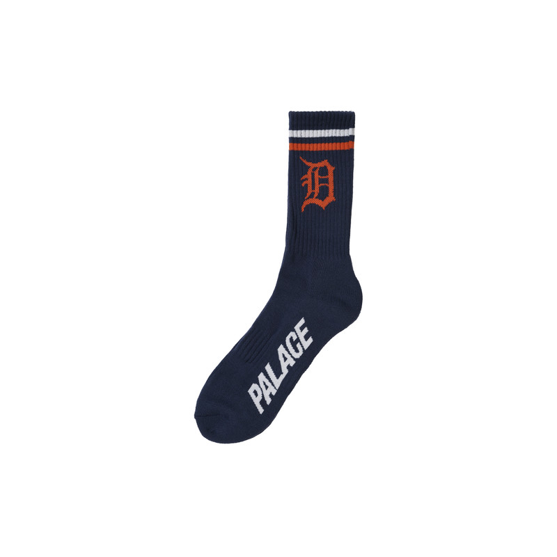 PALACE DETROIT TIGERS SOCK NAVY 1