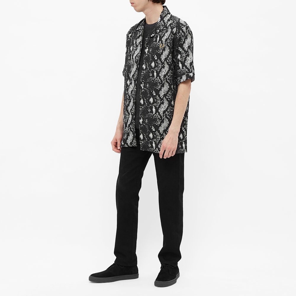 Fred Perry Snake Print Revere Shirt - 6