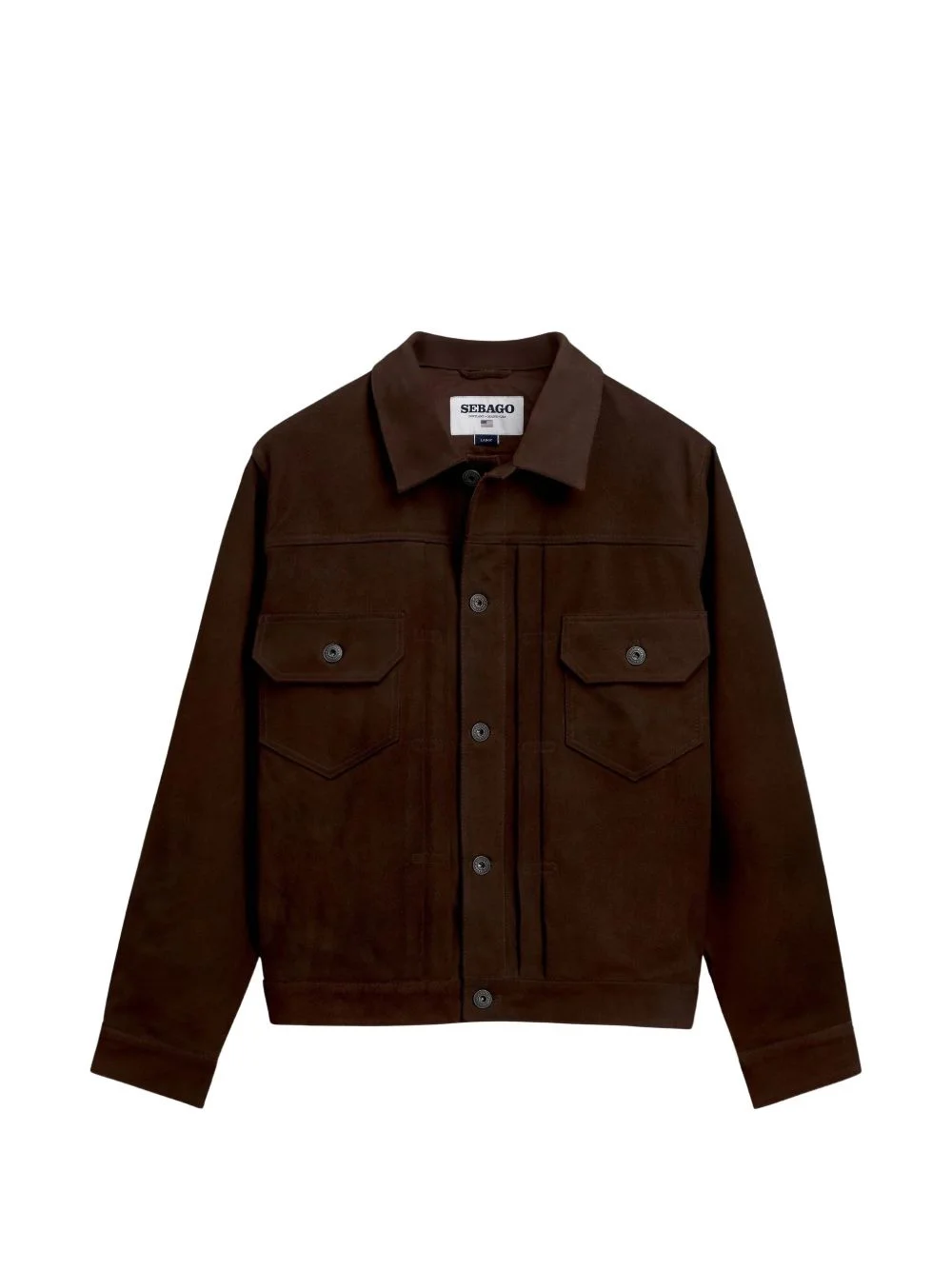 Pineland suede panelled jacket - 1