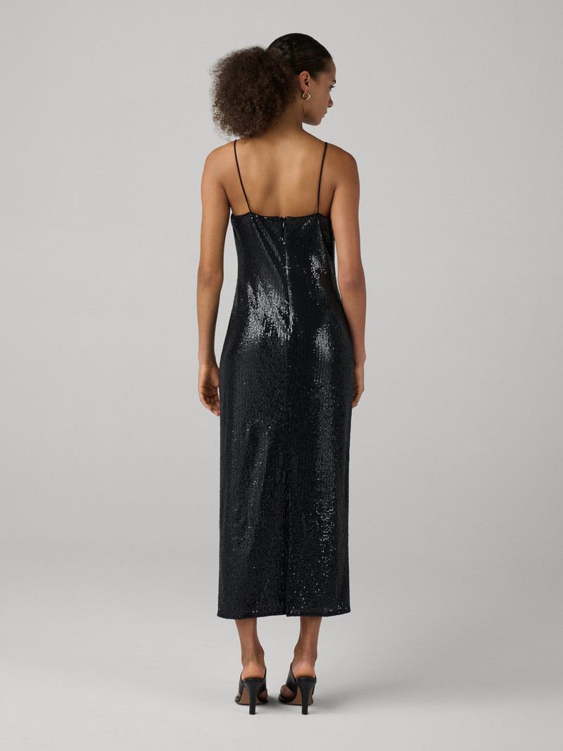DIANE VON FURSTENBERG Jane Sequin Slip Dress outlook