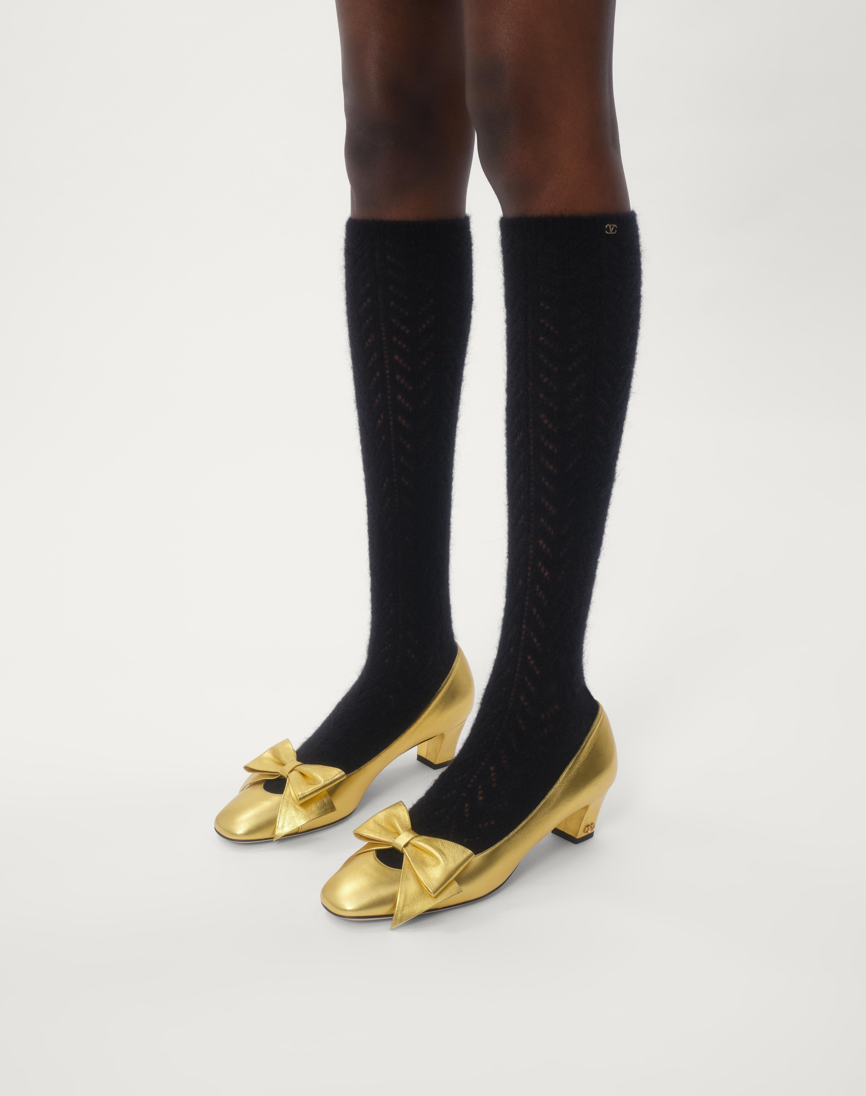 BOWOW PUMPS IN LAMINATED NAPPA 45MM - 2