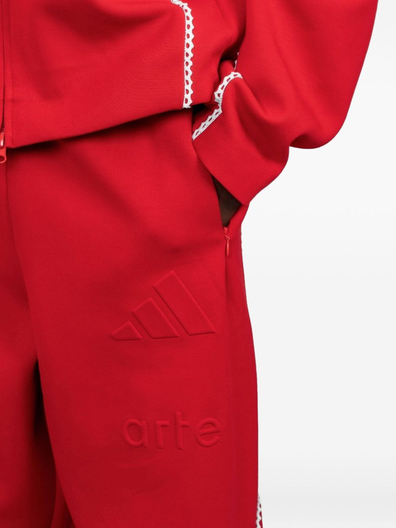 x Arte Antwerp embossed-trim track pants 4