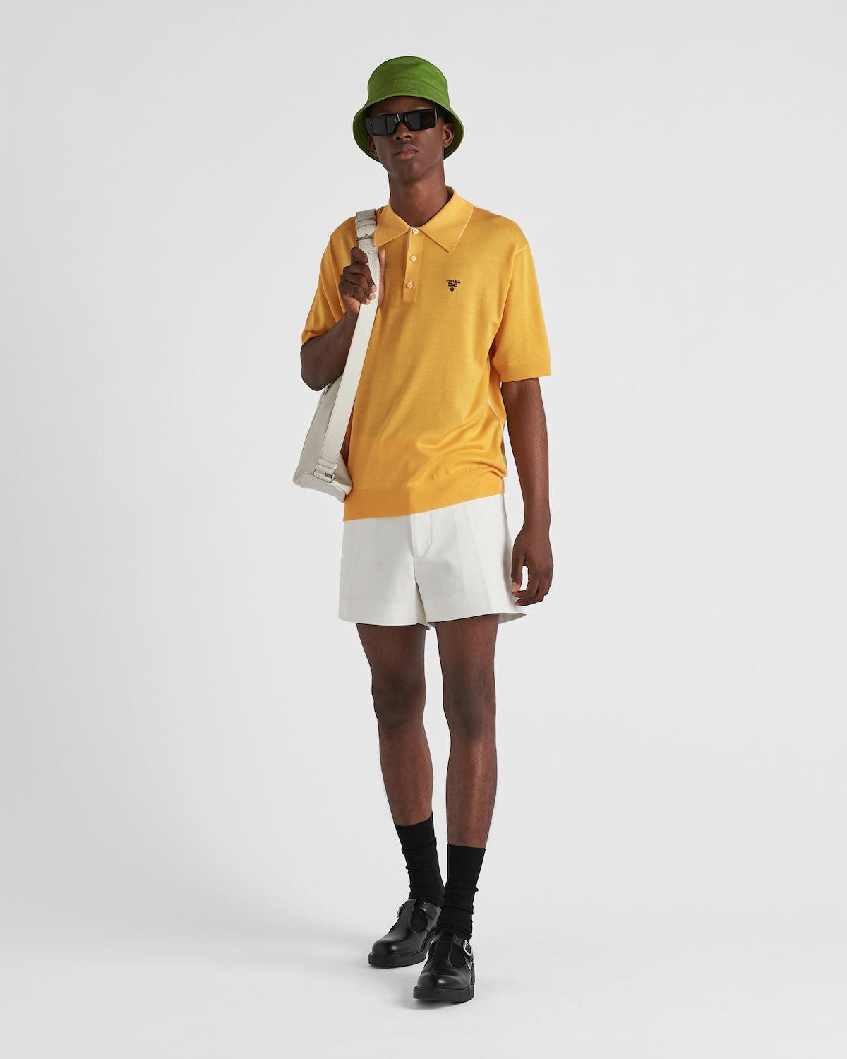 Wool and cashmere polo shirt - 2