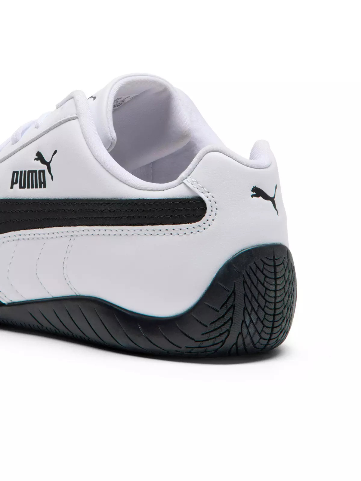 PUMA Speedcat Full Leather "PUMA White/PUMA Black" Men's Shoe - 6