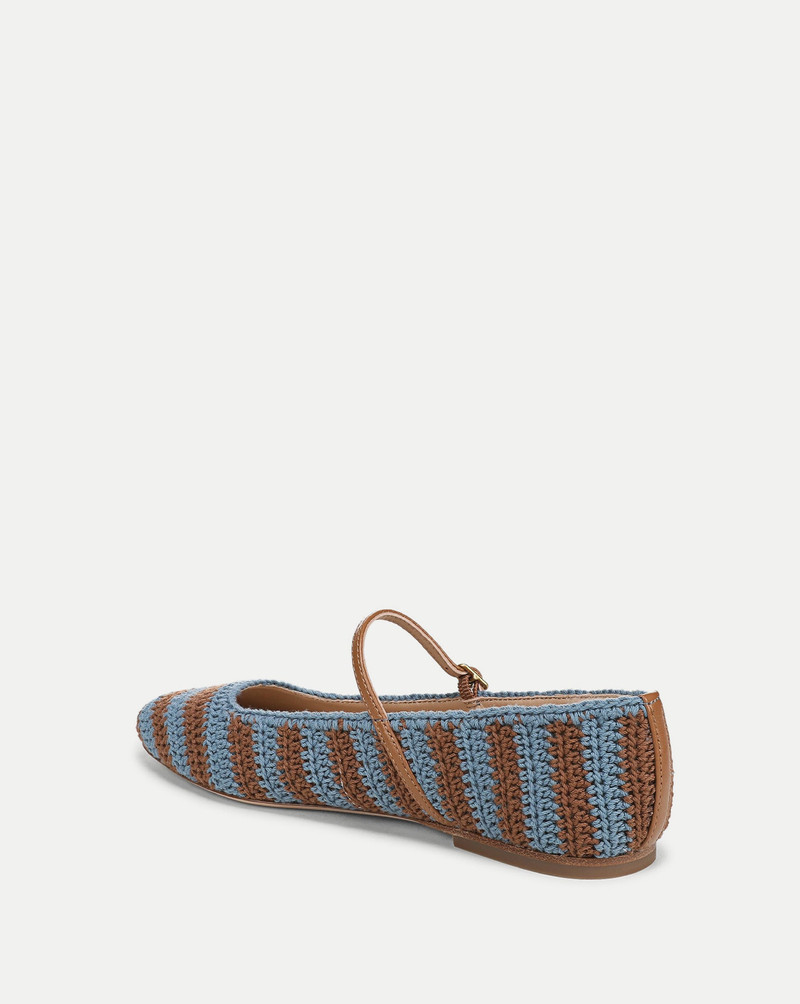 VERONICA BEARD ELLIE CROCHET FLAT outlook