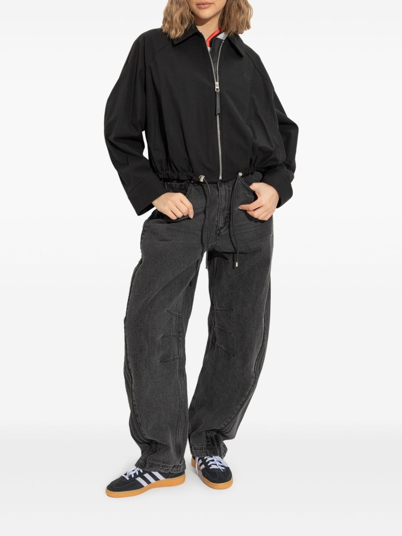adidas tapered-leg jeans outlook