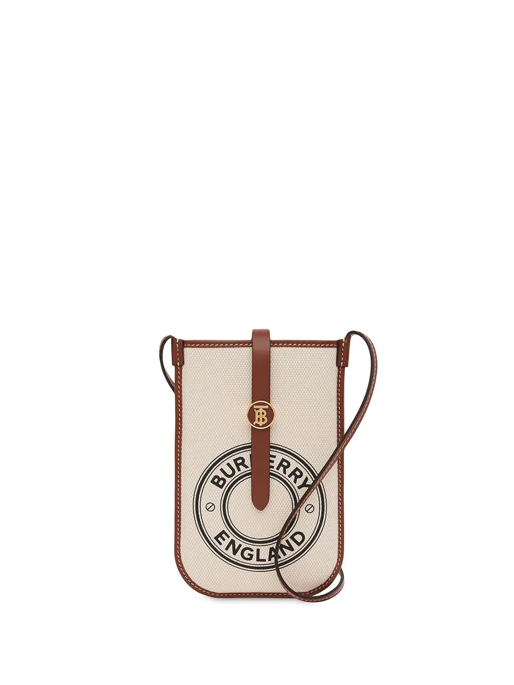 logo graphic crossbody bag - 1