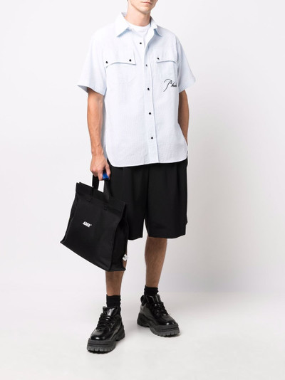 Rhude short-sleeve cotton T-shirt outlook