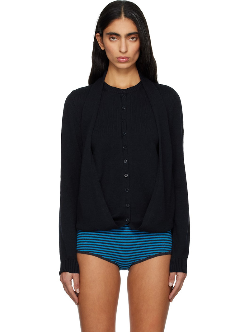 Navy Favi Cardigan 1