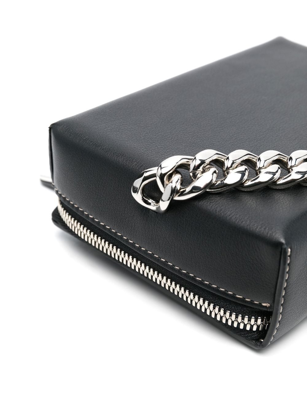 knuckleduster leather box clutch - 4