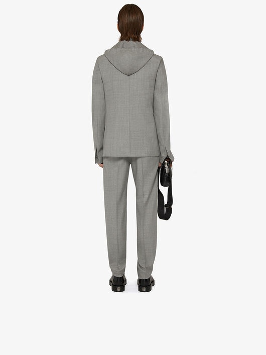 PANTS IN WOOL WITH METALLIC DETAILS - 4