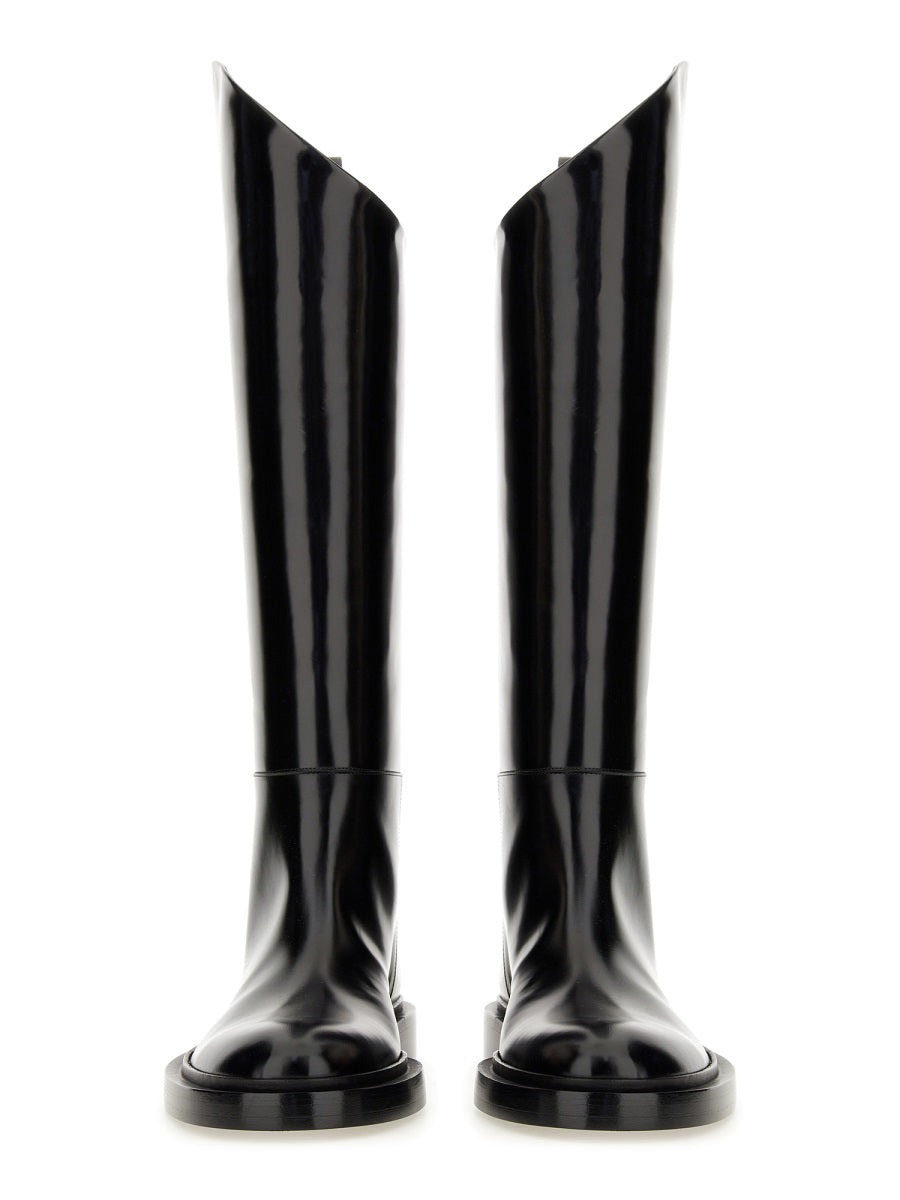 Jil Sander Women Leather Boot - 3