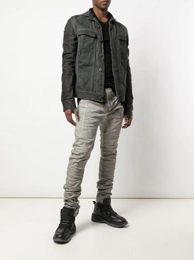 Boris Bidjan Saberi drop-crotch trousers outlook