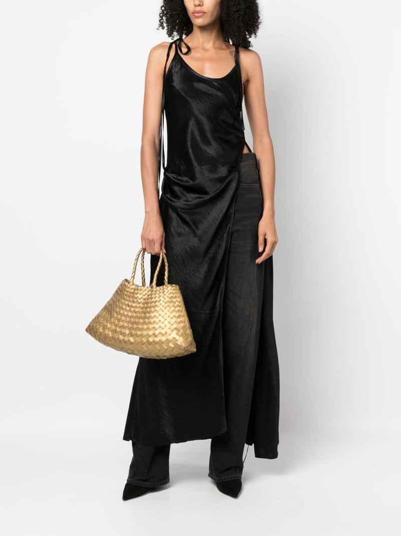 DRAGON DIFFUSION Santa Croce interwoven tote bag outlook