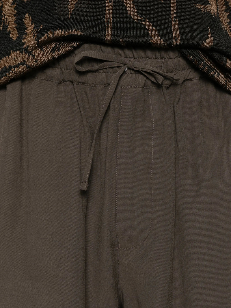 EMPORIO ARMANI Peace Sign-motif Shorts outlook